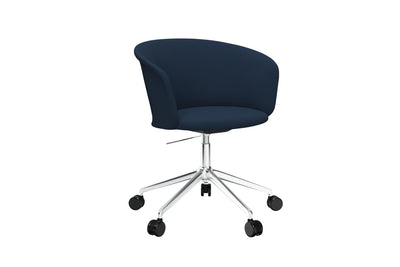 product image for Kendo Dark Blue Swivel Chair 5 Star 2 8