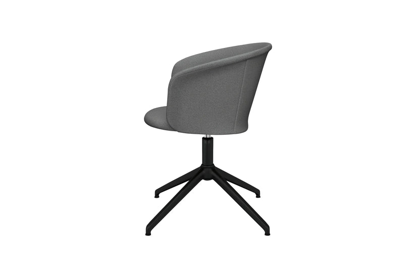 media image for Kendo Grey Swivel Chair 4 Star 3 236