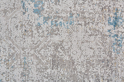 product image for Lindstra Ivory and Blue Rug by BD Fine Texture Image 1 16
