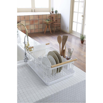 product image for Tosca Dish Drying Rack - White Steel by Yamazaki 18
