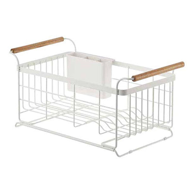 product image of Tosca Over-the-Sink Dish Drying Rack - White Steel by Yamazaki 578