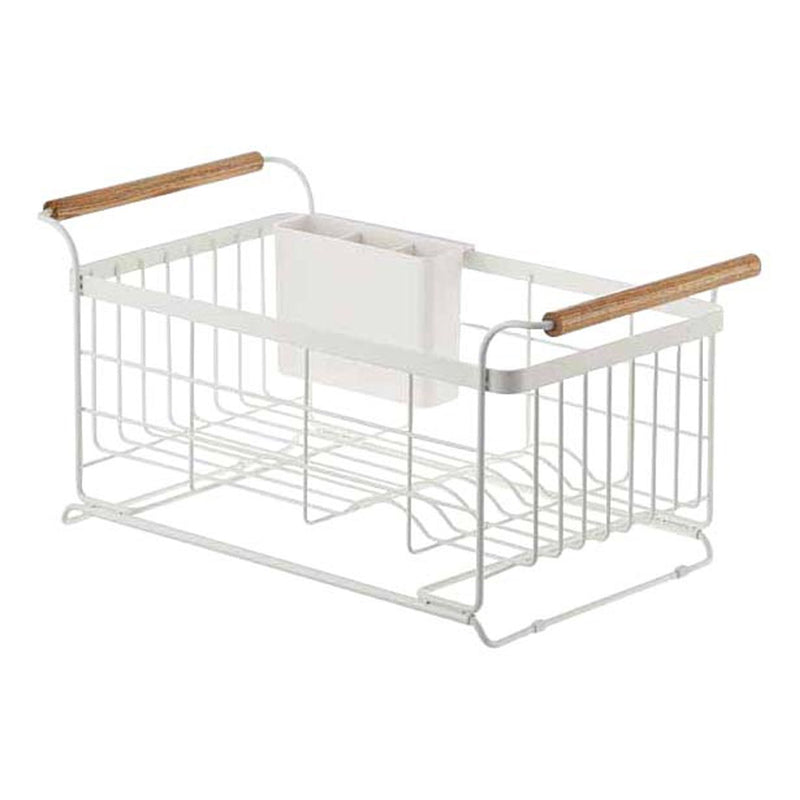 media image for Tosca Over-the-Sink Dish Drying Rack - White Steel by Yamazaki 260