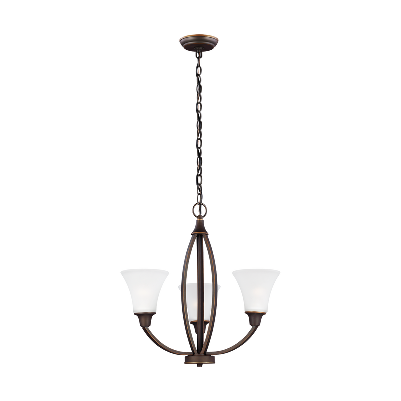 media image for Metcalf Three Light Chandelier 1 238