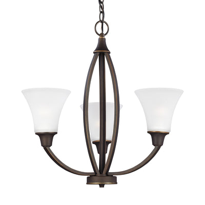 product image for Metcalf Three Light Chandelier 3 47