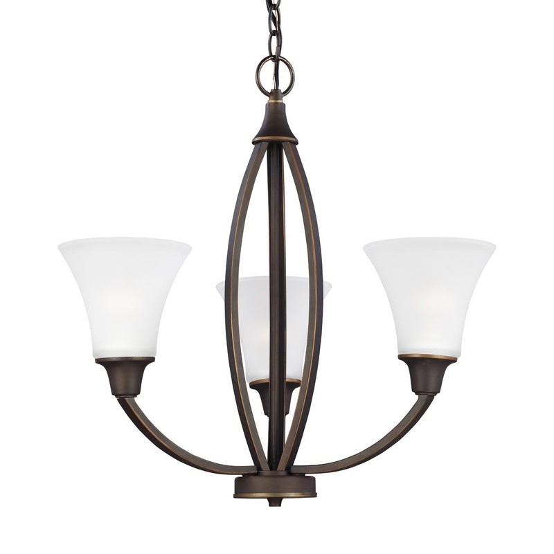 media image for Metcalf Three Light Chandelier 3 28