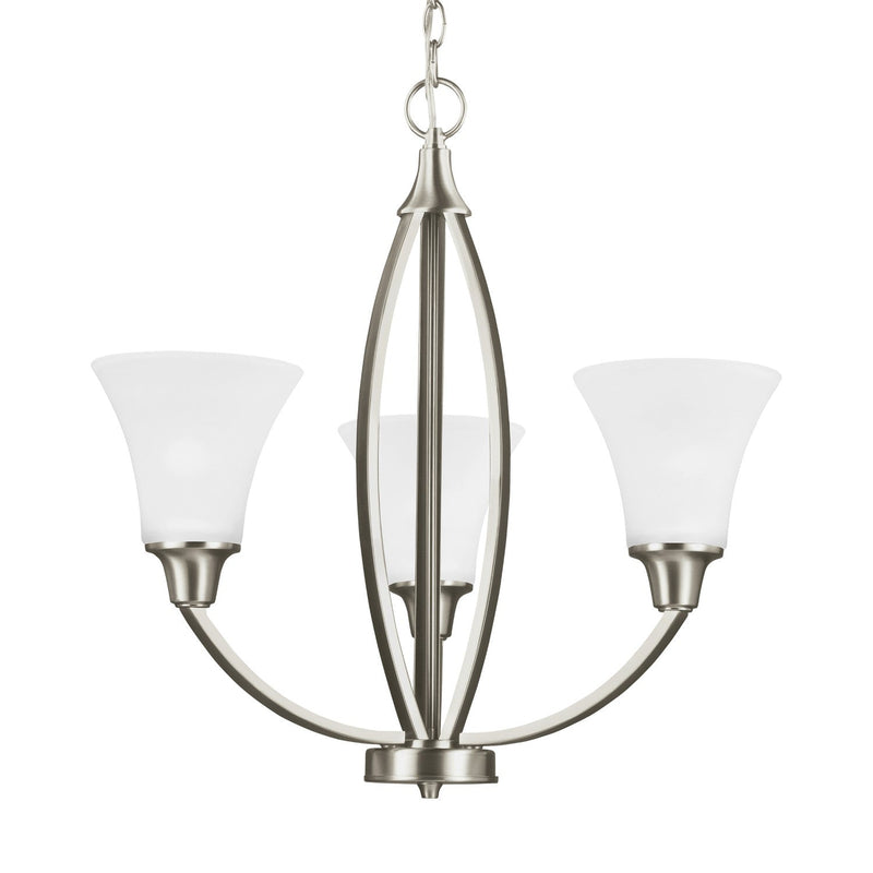 media image for Metcalf Three Light Chandelier 4 263