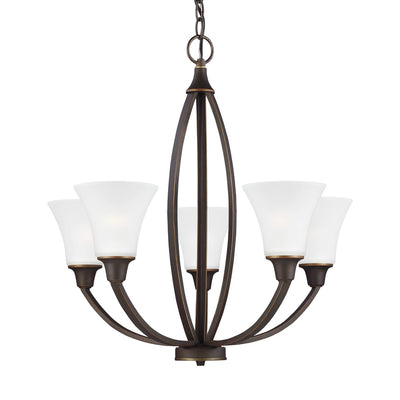 product image for Metcalf Five Light Chandelier 4 65