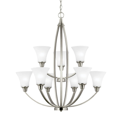 product image for Metcalf Nine Light Chandelier 4 99