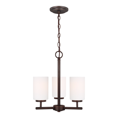 product image for Oslo Three Light Chandelier 1 93