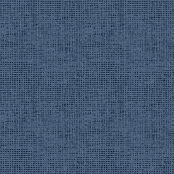 media image for Nimmie Navy Woven Grasscloth Wallpaper from the Flora & Fauna Collection by Brewster Home Fashions 287