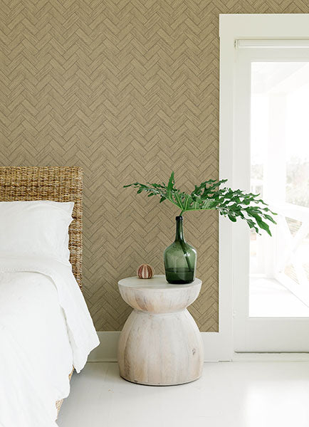 media image for Kaliko Neutral Wood Herringbone Wallpaper from the Flora & Fauna Collection by Brewster Home Fashions 238