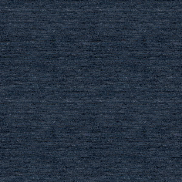 media image for Gump Navy Faux Grasscloth Wallpaper from the Flora & Fauna Collection by Brewster Home Fashions 264