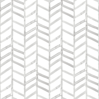 product image of sample fletching grey geometric wallpaper from the thoreau collection by brewster 1 525