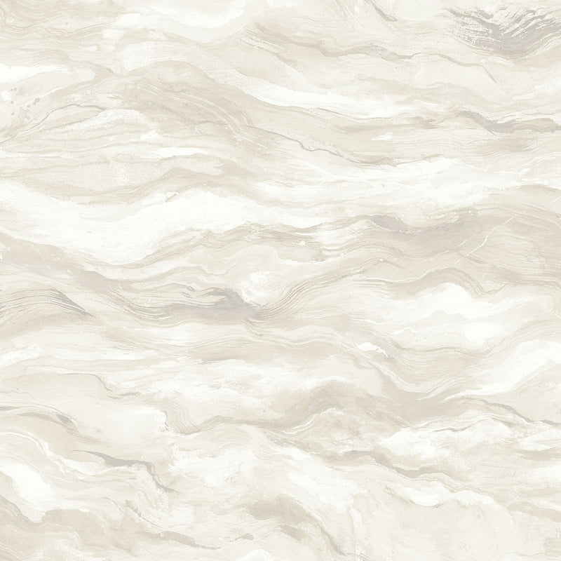 media image for Cirrus Beige Wave Wallpaper from the Thoreau Collection by Brewster 217