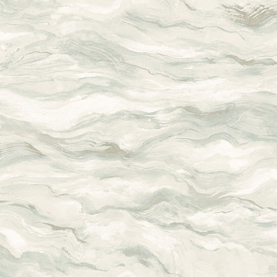 product image for Cirrus Light Blue Wave Wallpaper from the Thoreau Collection by Brewster 82