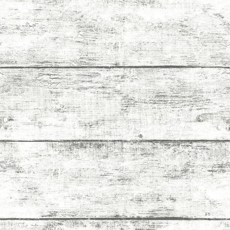 media image for Cabin White Wood Planks Wallpaper from the Thoreau Collection by Brewster 253