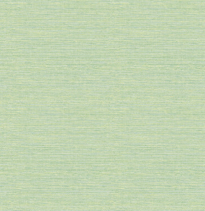 product image of Agave Green Faux Grasscloth Wallpaper from the Thoreau Collection by Brewster 556
