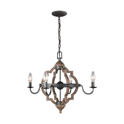 product image for Socorro Four Light Chandelier 1 55