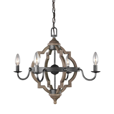 product image for Socorro Four Light Chandelier 2 70