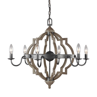 product image for Socorro Six Light Chandelier 4 88