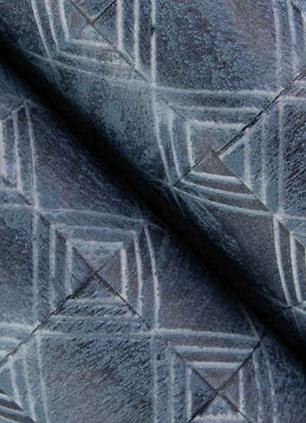media image for Button Block Navy Geometric Wallpaper 271