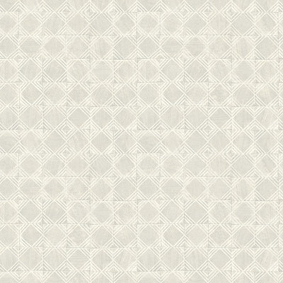 product image of Button Block Light Grey Geometric Wallpaper 541