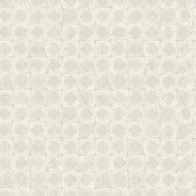 product image for Button Block Light Grey Geometric Wallpaper 81