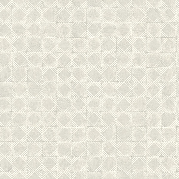 media image for Button Block Light Grey Geometric Wallpaper 281