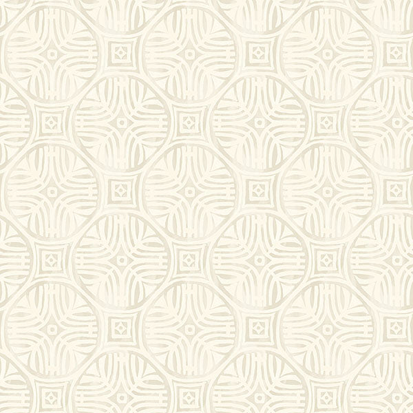 media image for Sandee Dove Medallion Wallpaper 275