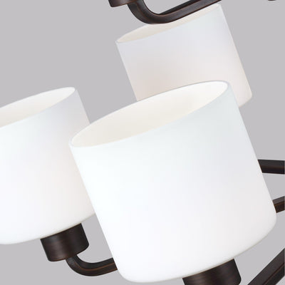 product image for Canfield Nine Light Chandelier 5 72