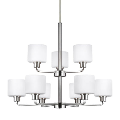 product image for Canfield Nine Light Chandelier 4 51