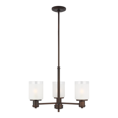product image for Norwood Three Light Chandelier 1 7