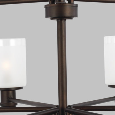 product image for Norwood 1Two Light Chandelier 5 5