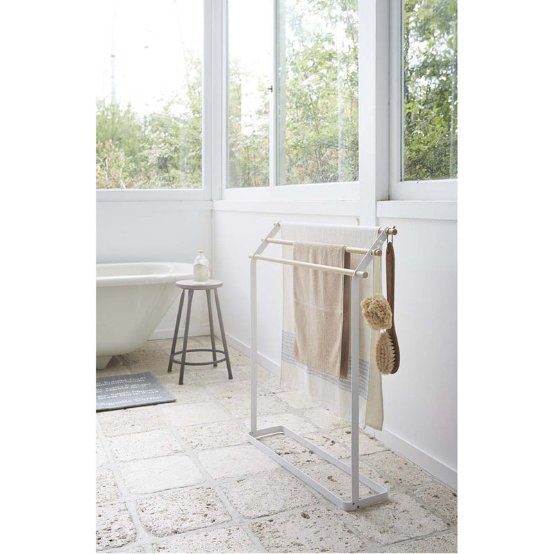 media image for Tosca Free Standing Bath Towel Rack by Yamazaki 242