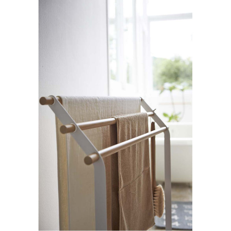 media image for Tosca Free Standing Bath Towel Rack by Yamazaki 262