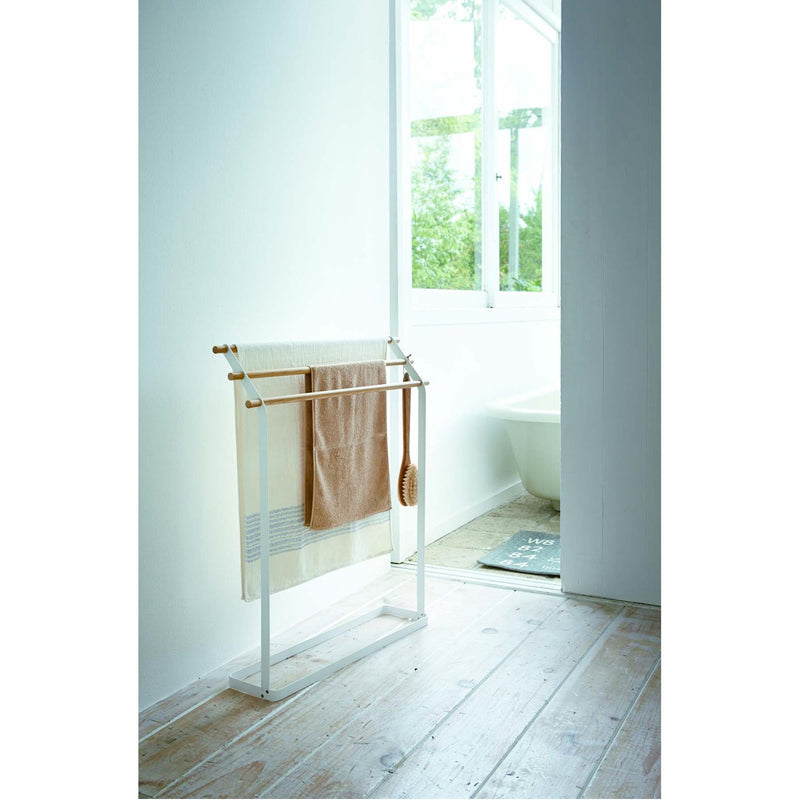 media image for Tosca Free Standing Bath Towel Rack by Yamazaki 248