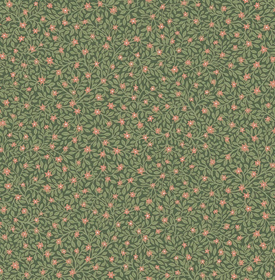 product image of Marguerite Green Floral Wallpaper from the Posy Collection by Brewster 58