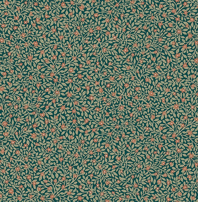 product image of Marguerite Indigo Floral Wallpaper from the Posy Collection by Brewster 576
