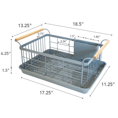 product image for tosca dish drainer rack gray by yamazaki yama 3168 2 77