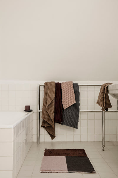 product image for Organic Bath Towel in Olive by Ferm Living 50