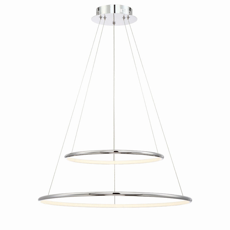 media image for valley 2 tier led pendant by eurofase 31856 010 1 263