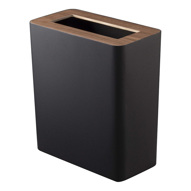 media image for Rin Rectangular 2.5 Gallon Steel Trash Can in Various Colors 249