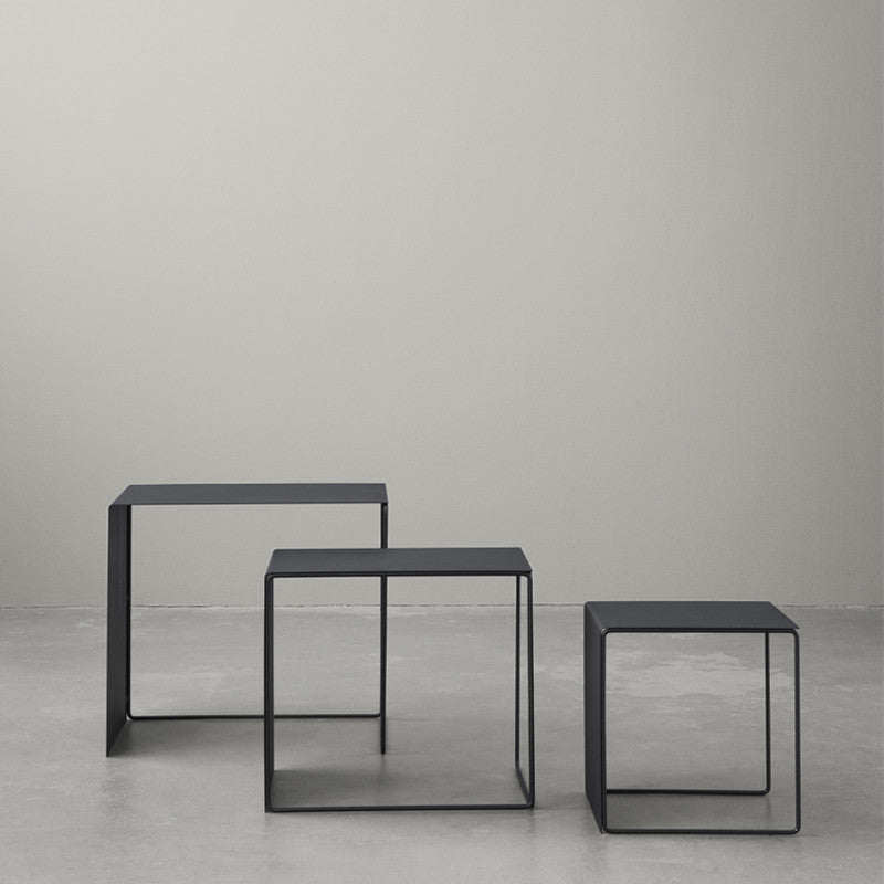 media image for Set of 3 Cluster Tables in Black by Ferm Living 21