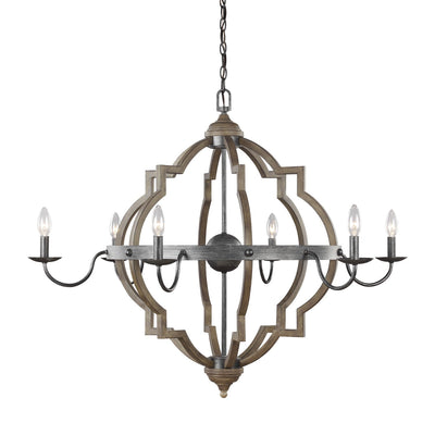product image for Socorro Six Light Chandelier 6 57