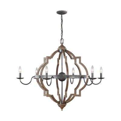 product image for Socorro Six Light Chandelier 3 87