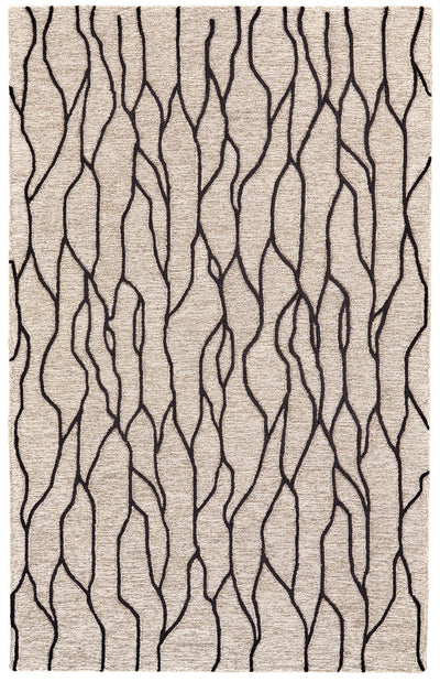 product image for Fadden Hand Tufted Taupe Rug by BD Fine Flatshot Image 1 82