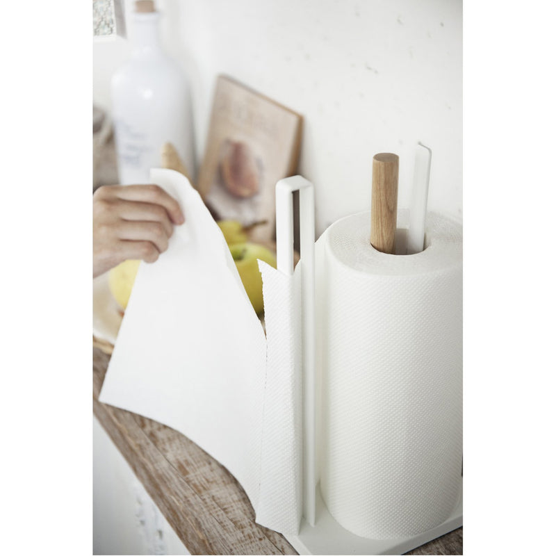 media image for Tosca One-Handed Tear Paper Towel Holder by Yamazaki 275