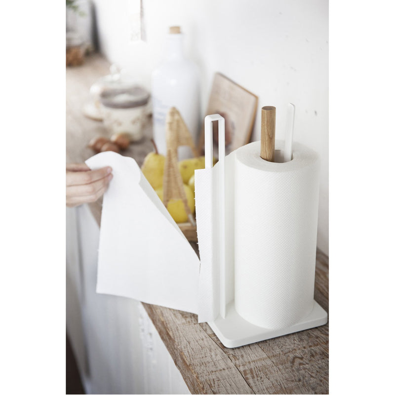 media image for Tosca One-Handed Tear Paper Towel Holder by Yamazaki 224