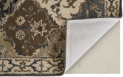 product image for Botticino Blue and Gray Rug by BD Fine Fold Image 1 4