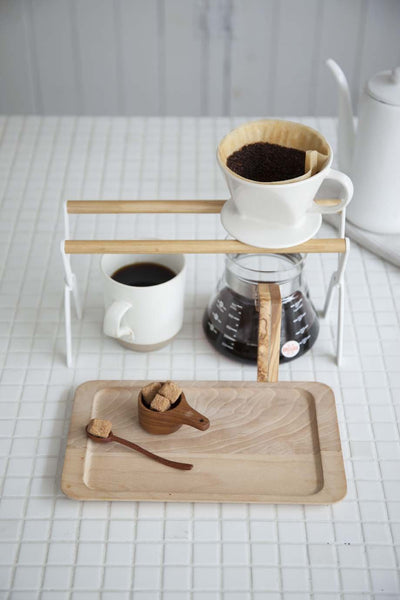product image for Tosca Coffee Dripper Stand in White design by Yamazaki 70
